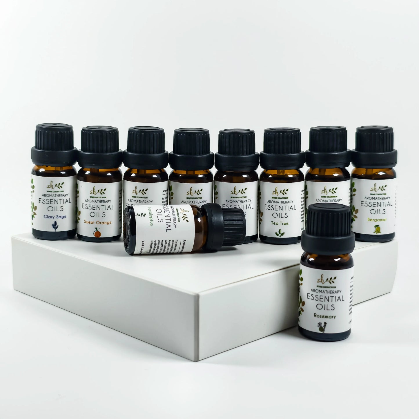 10Pcs&6Pcs Essential Oil Gift Set, for Diffuser, Humidifiers, Skin Care, Massage, Fragrance Oil Scent for DIY Candle Soap Making
