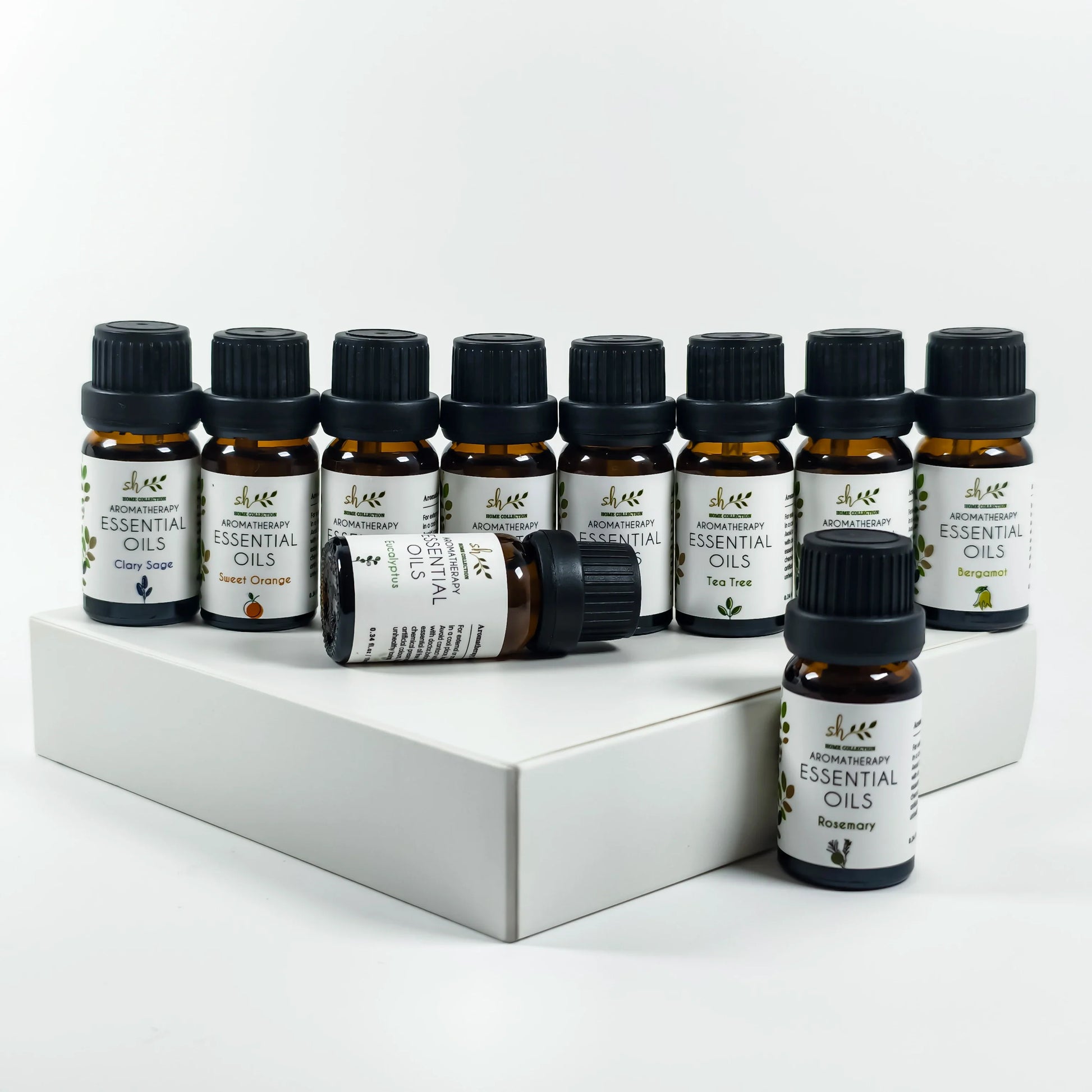 10Pcs&6Pcs Essential Oil Gift Set, for Diffuser, Humidifiers, Skin Care, Massage, Fragrance Oil Scent for DIY Candle Soap Making